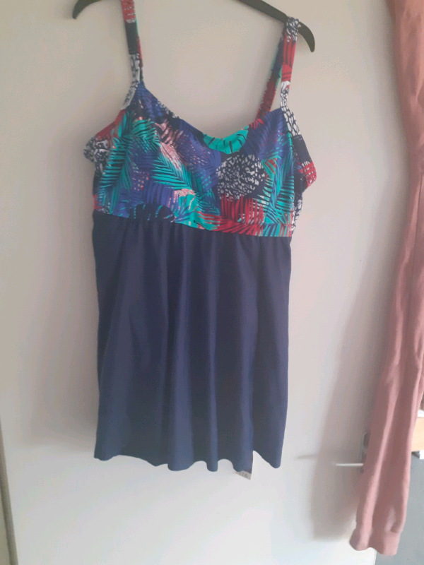 ladies skirted swimming costumes